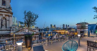 Rooftop bar Upper 5th Shoreditch in London